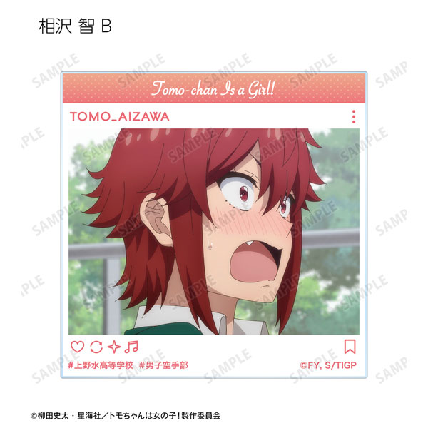 Anime Stand Tomo-chan Is a Girl! Aizawa Tomo Carol Olston Acrylic Figure  Display