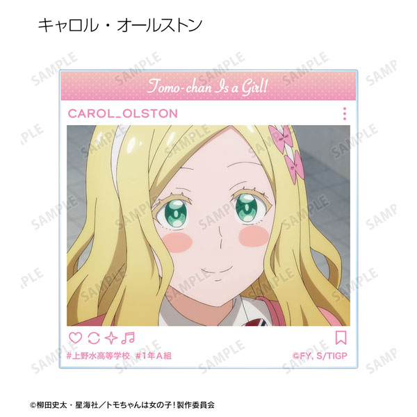 Anime Stand Tomo-chan Is a Girl! Aizawa Tomo Carol Olston Acrylic Figure  Display