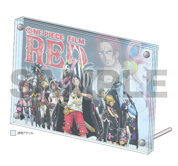 One Piece Film GOLD Clear File Folder , Official and Limited to Japan