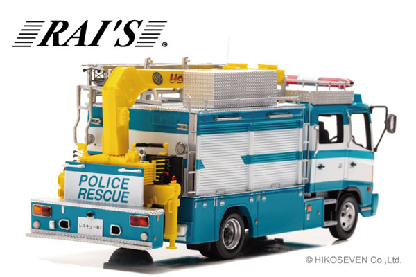 AmiAmi [Character & Hobby Shop] | 1/43 Hino Ranger 2011 Police HQ