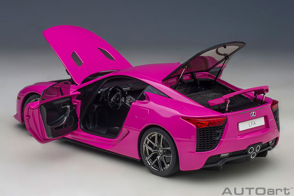 AmiAmi [Character & Hobby Shop] | 1/18 LEXUS LFA (Passionate Pink
