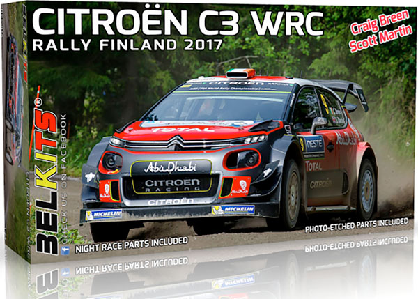 AmiAmi [Character & Hobby Shop] | 1/24 Citroen C3 WRC 2017 Finland 