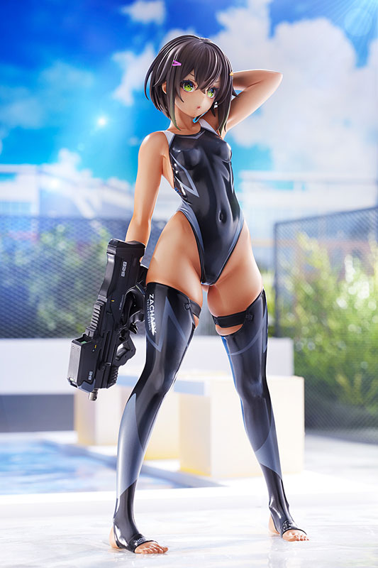 AMAKUNI ARMS NOTE Buchou-chan of the Swimming Club 1/7 Complete Figure image 3