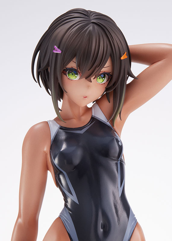 AMAKUNI ARMS NOTE Buchou-chan of the Swimming Club 1/7 Complete Figure image 12