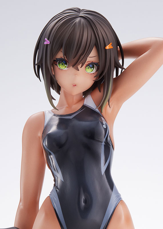 AMAKUNI ARMS NOTE Buchou-chan of the Swimming Club 1/7 Complete Figure image 13