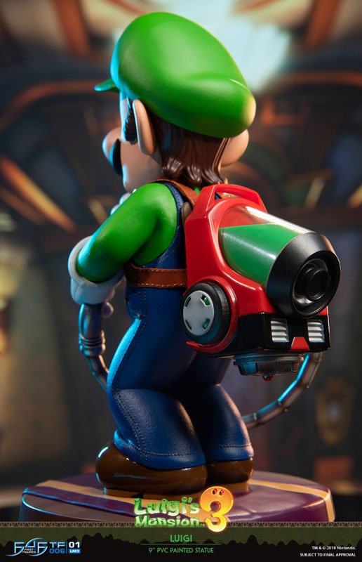 Luigi's Mansion 3 - Luigi & Polterpup 9 PVC Painted Statue