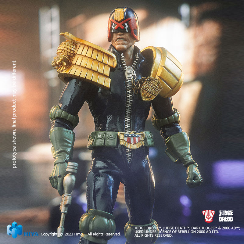 AmiAmi [Character & Hobby Shop] | Judge Dredd 1/12 Action Figure