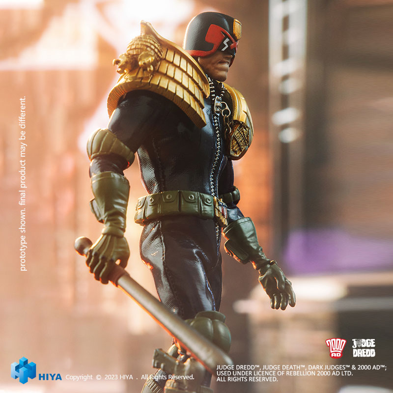 AmiAmi [Character & Hobby Shop] | Judge Dredd 1/12 Action Figure