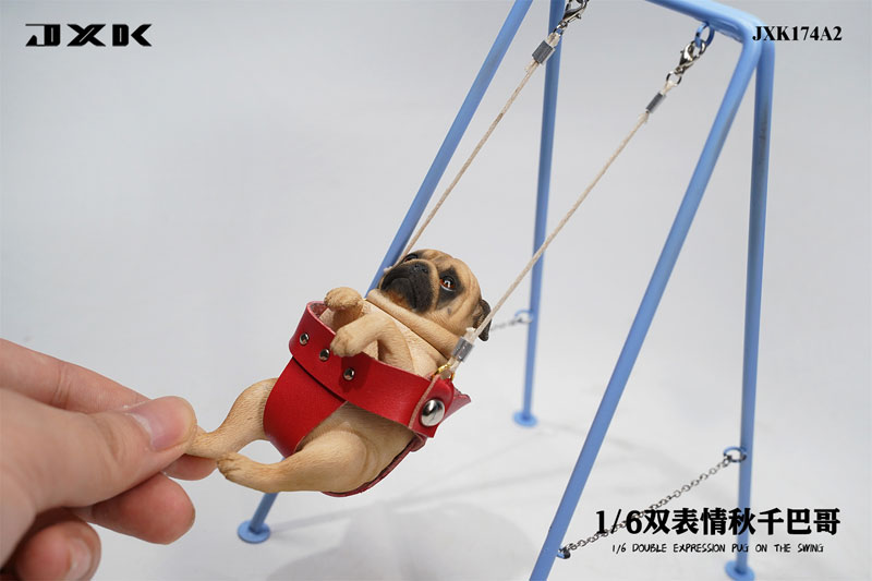 パグ様 AmiAmi [Character & Hobby Shop] | 1/6 Pug on the Swing A2(Released)