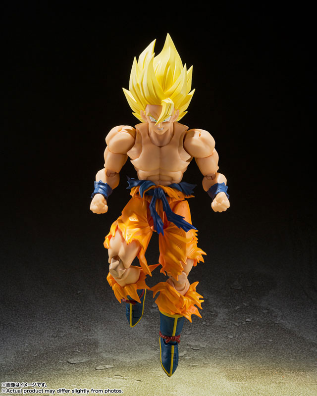 孫悟空 Ver:KAIDOU-KEN フィギュア AmiAmi [Character & Hobby Shop] | S.H.Figuarts Super Saiyan Son