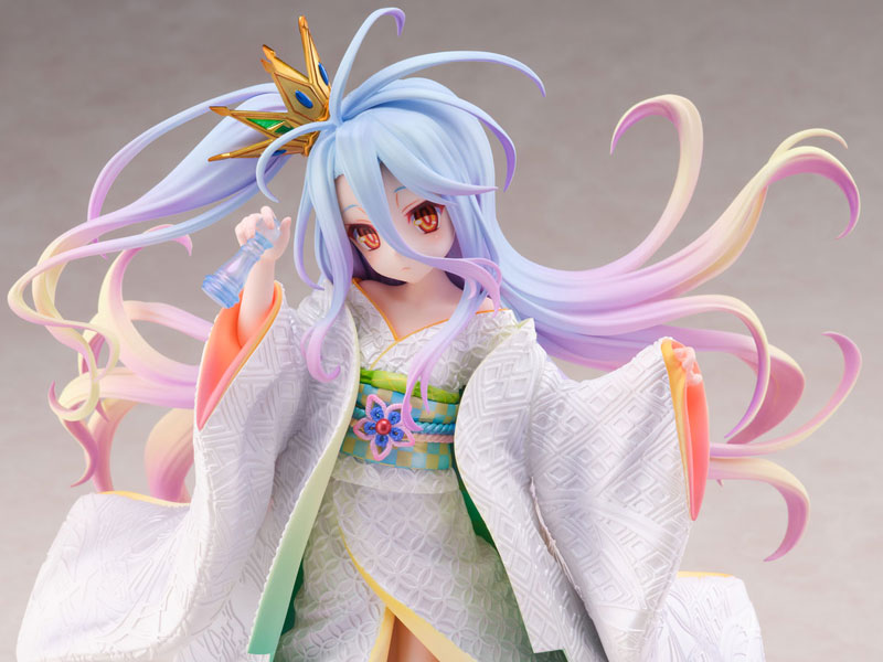 AmiAmi [Character & Hobby Shop] | NO GAME NO LIFE 游戏人生白-白无垢- 1/7 完成品手办(已发售)