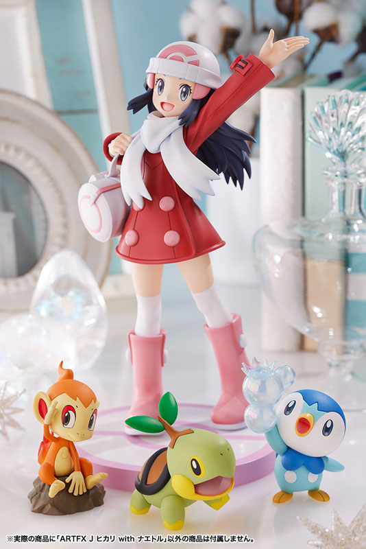 AmiAmi [Character & Hobby Shop]  ARTFX J Pokemon Series Dawn with Piplup  1/8 Complete Figure(Pre-order)