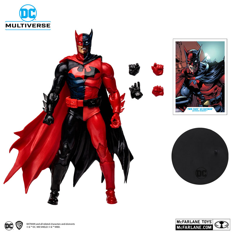 AmiAmi [Character & Hobby Shop]  DC Comics DC Multi Verse 7 Inch #231  Two-Face / Batman [Comic / Batman: Reborn](Released)