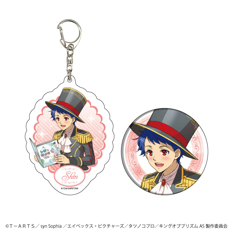 AmiAmi [Character & Hobby Shop] | Acrylic Keychain & Tin Badge Set