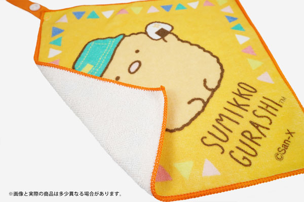 JAPAN Sumikko Gurashi Shirokumo Wht Loop Towel Face Hand Towel