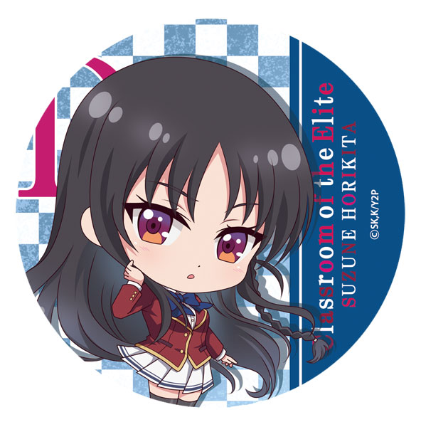 AmiAmi [Character & Hobby Shop]  Trading Tin Badge Youkoso Jitsuryoku  Shijou Shugi no Kyoushitsu e 2nd Season / Gyugyutto 10Pack BOX(Released)