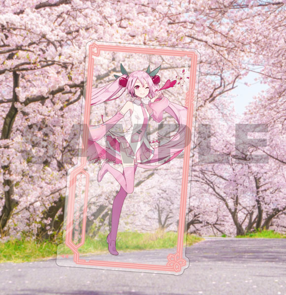 AmiAmi [Character & Hobby Shop]  Hatsune Miku - Spring Miku Wall