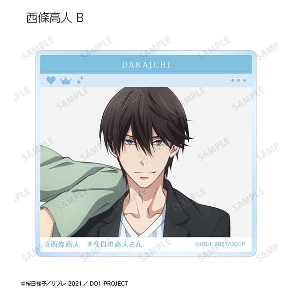 CDJapan : Theatrical Feature Dakaretai Otoko 1-i ni Odosarete Imasu.-Spain  Arc- Marine Look Mini Illustration Board Junta & Takato Collectible