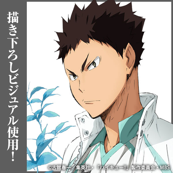 Look Up: HAIKYUU!! - Hajime Iwaizumi