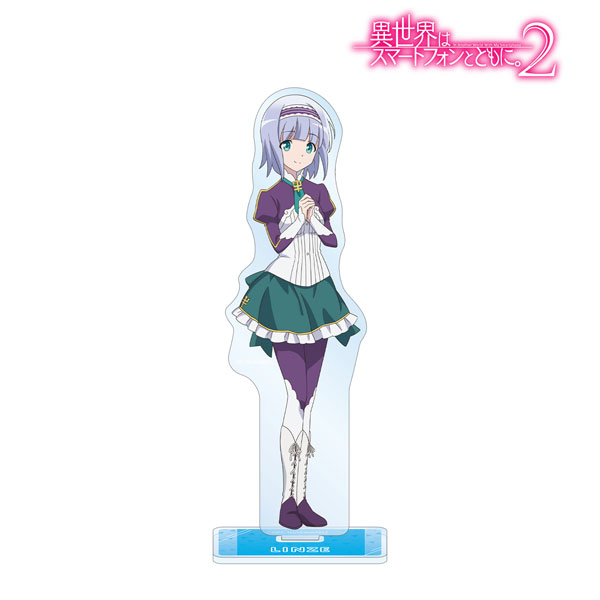 AmiAmi [Character & Hobby Shop]  Isekai wa Smartphone to Tomo ni. 2 Linse  Shileska BIG Acrylic Stand(Released)