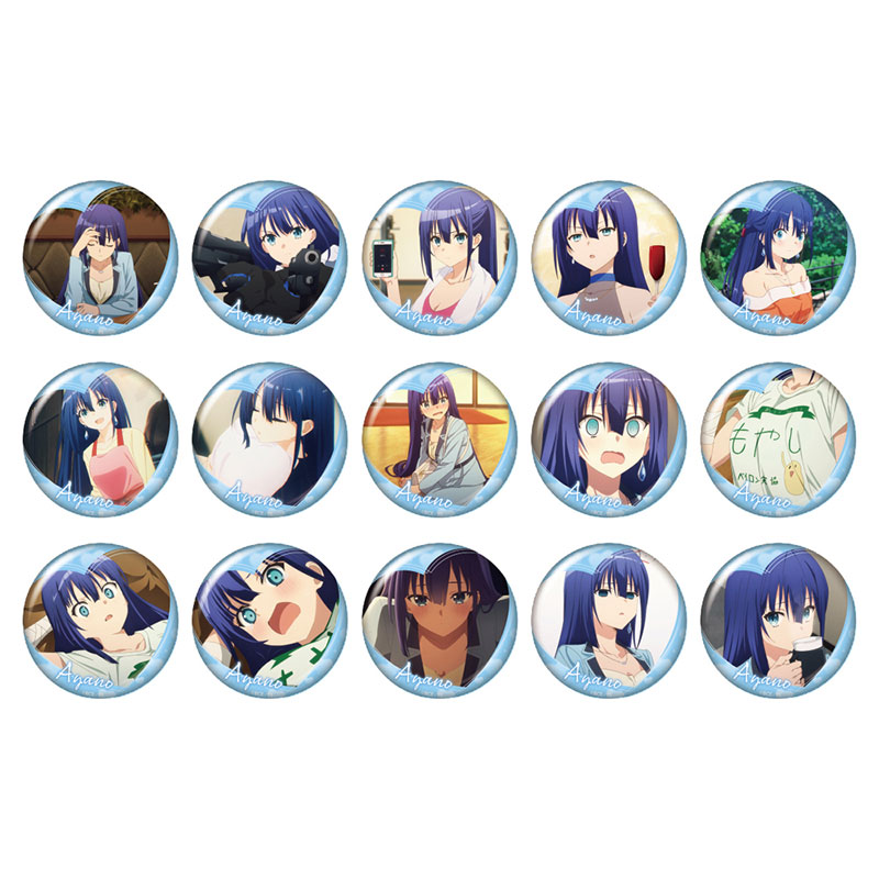 Badge Pins Asami Shitsumi 75 mm metal badge KUJI Hikido Kanojo, Okarishimasu  Online KUJI Party Dress and Girlfriend E-2 Award, Goods / Accessories