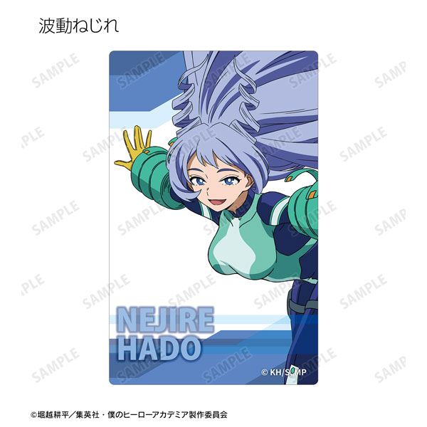 Nejire Hado My Hero Academia 6 Long Sticker Anime Card Japan