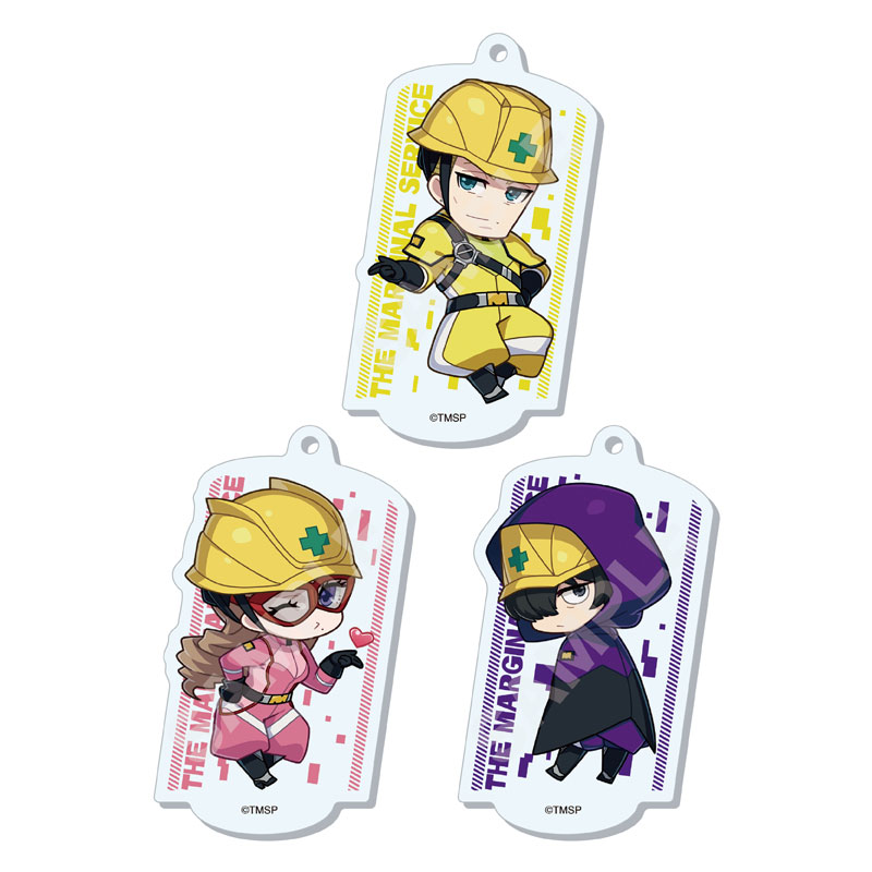 THE MARGINAL SERVICE Petanko Acrylic Key Chain Lyra Candeyheart