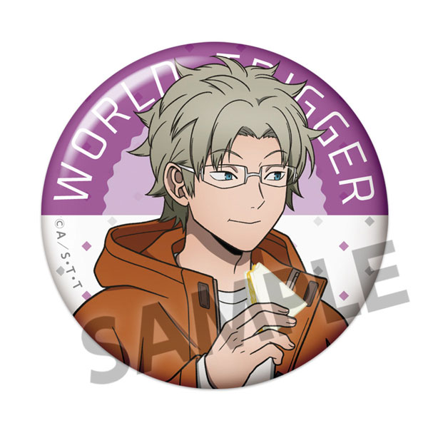 AmiAmi [Character & Hobby Shop]  World Trigger New Illustration Trading  Tin Badge Daily Life ver. vol.4 10Pack BOX(Released)