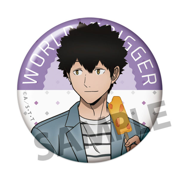 AmiAmi [Character & Hobby Shop]  World Trigger New Illustration Trading  Tin Badge Daily Life ver. vol.4 10Pack BOX(Released)