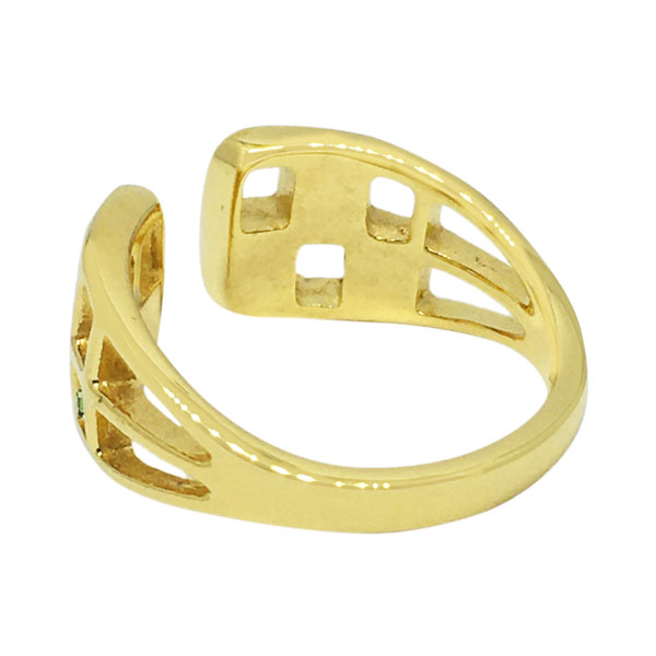 Buy Intricately Designed 22KT Gold Ring from PC Chandra's rings Collections