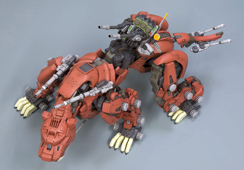プラモデル】HMM ゾイド EZ-016 セイバータイガー マーキング