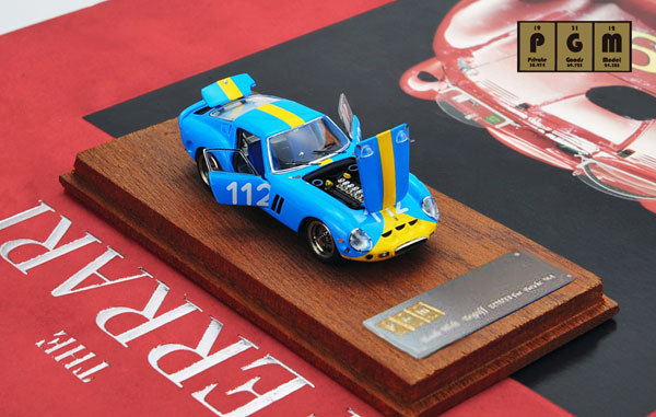 AmiAmi [Character & Hobby Shop] | 1/64 250 GTO #112 Blue/Yellow 