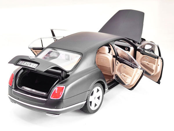 Bentley（ベントレー）ミュルザンヌ　ブラック　1/18 ダイキャストカー 1/18 ベントレー ミュルザンヌ – 名城・伝統美