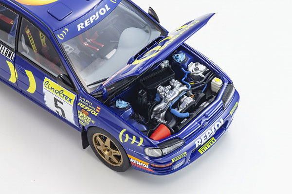IXO 1/18 スケール スバル インプレッサ WRX 1995 青 イクソ 1/18 スバル インプレッサ WRX 1995 ブルー RHD 18CMC002