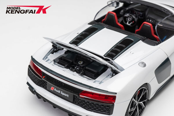 AmiAmi [Character & Hobby Shop] | 1/18 Audi 2021 R8 Spyder White 