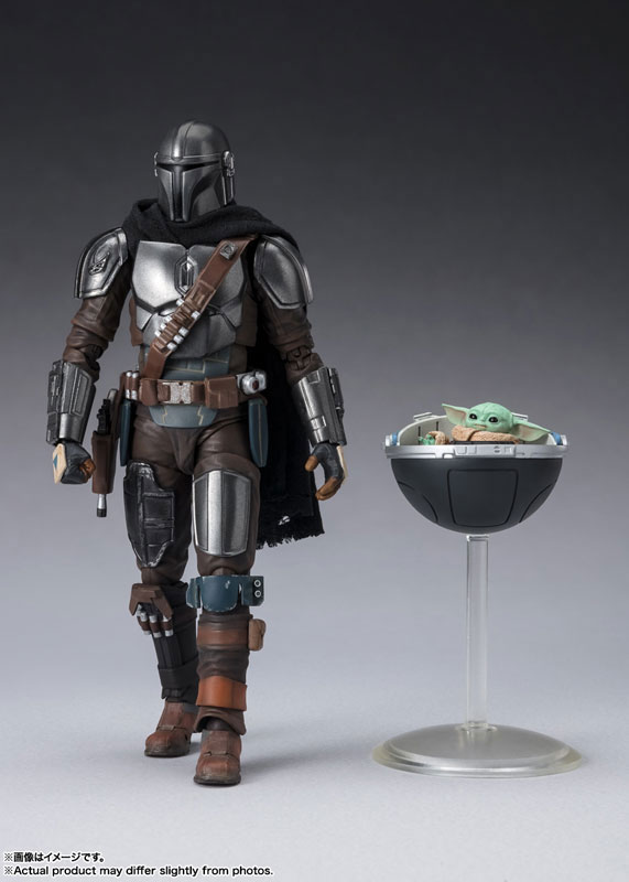 AmiAmi [Character & Hobby Shop] | S.H.Figuarts Mandalorian & Grogu