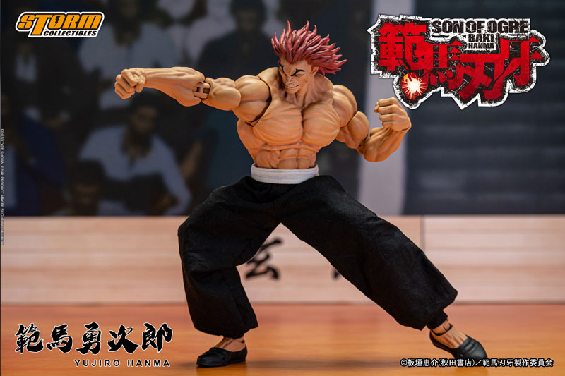 Baki Action Figure Baki Hanma Figure Storm Collectibles PRESALE