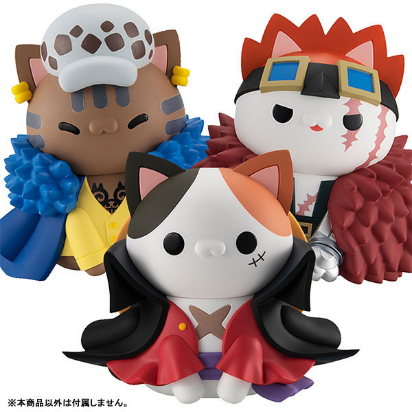 AmiAmi [Character & Hobby Shop]  MEGA CAT PROJECT ONE PIECE Nyan tomo  Ookina Nyan Piece Nyaan! (1) Monkey D. Luffy(Pre-order)