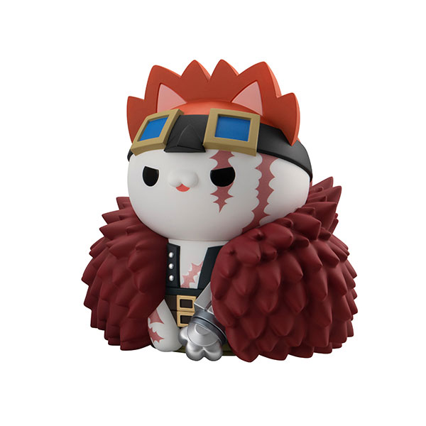 AmiAmi [Character & Hobby Shop]  MEGA CAT PROJECT ONE PIECE Nyan tomo  Ookina Nyan Piece Nyaan! (3) Eustass Kid(Pre-order)