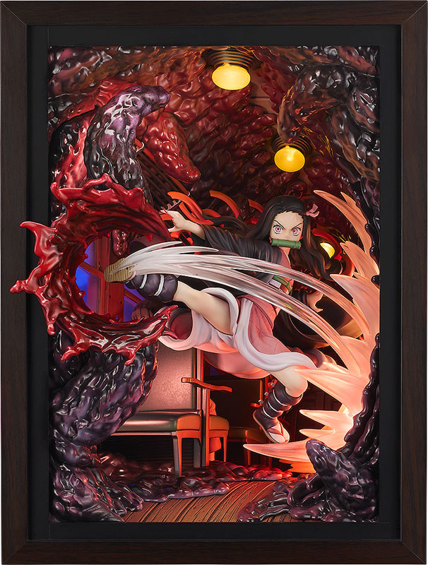 Original Estátua Nezuko Kamado Blood Demon Art - Demon Slayer