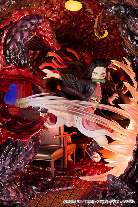 Original Estátua Nezuko Kamado Blood Demon Art - Demon Slayer