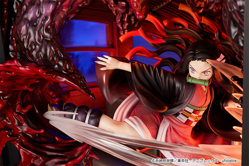 Original Estátua Nezuko Kamado Blood Demon Art - Demon Slayer