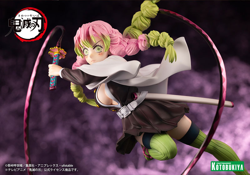  FREEing Demon Slayer: Kimetsu no Yaiba – Mitsuri Kanroji 1:4  Scale PVC Figure : Toys & Games