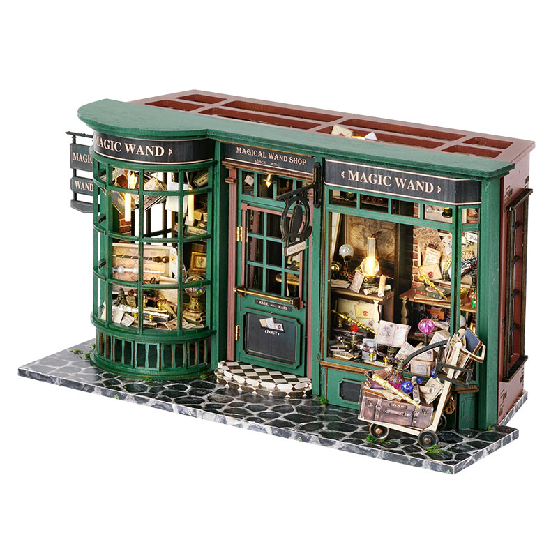 Miniature Doll House MAGIC HOUSE Handmade Kit