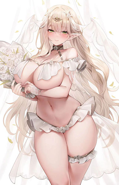 Lovely Wife Erof Illustrated by 소라 나니이로 1/5.5 완성품 피규어 이미지 26