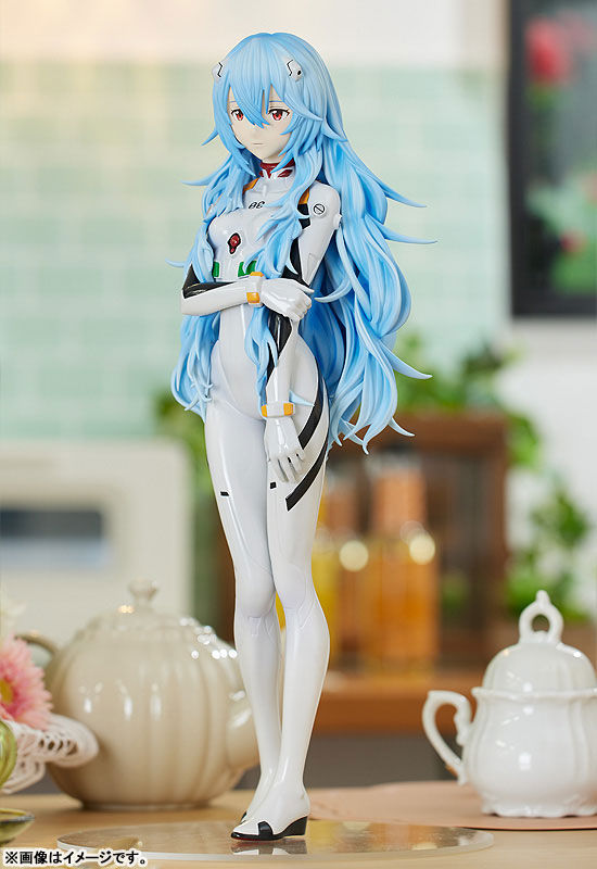 Figurine Rei Ayanami (cheveux Longs) - Pop Up Parade - Good Smile Company - Neuf