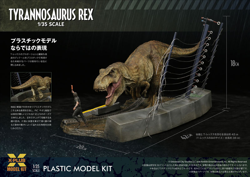 AmiAmi [Character & Hobby Shop] | 1/35 Scale Jurassic Park