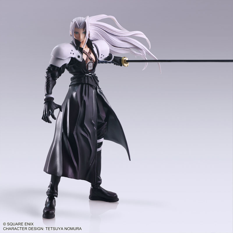 In Stock Original Final Fantasy VII Remake PLAY ARTS Kai Sephiroth Anime  Action Collection Figures Model Toys