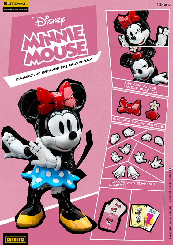 その他 BLITZWAY CARBOTIX Minnie (D100Ver.) Blitzway x Carbotix 5PRO Studio Disney D100 Minnie Mouse and