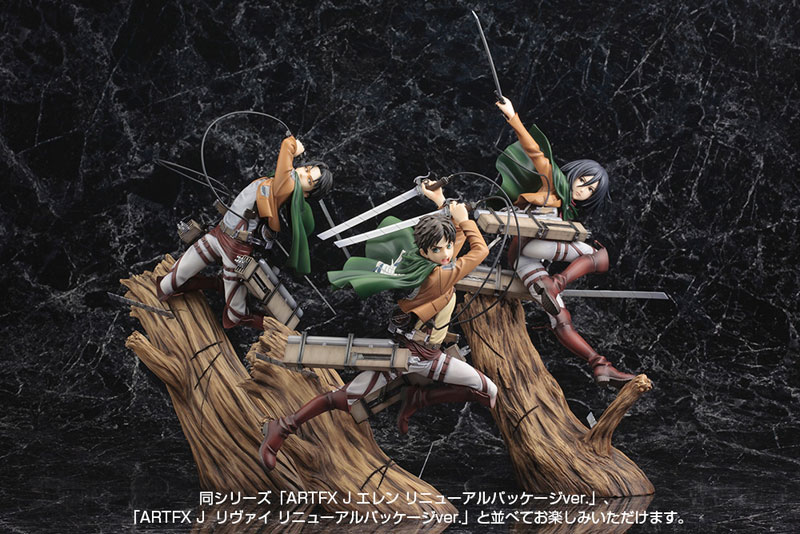 AmiAmi [Character & Hobby Shop] | ARTFX J Attack on Titan Mikasa ...